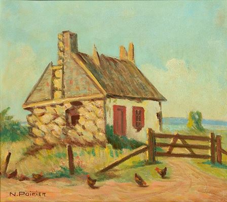 "Maison à St. François, Île d'Orléans"