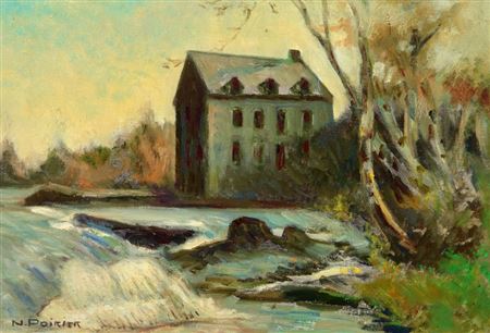 "Moulin du Père Honorat à Laterrière"