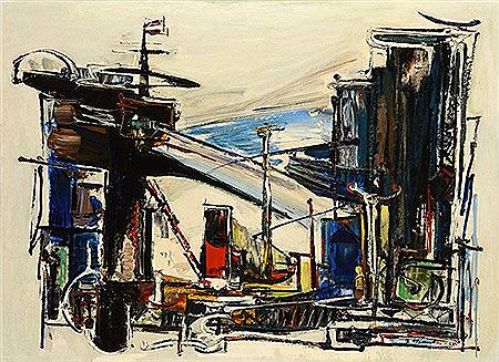 "Composition" by Joseph Giunta - Auction record, sale price, and art valuation. Compare with similar artists and explore comparable artworks.