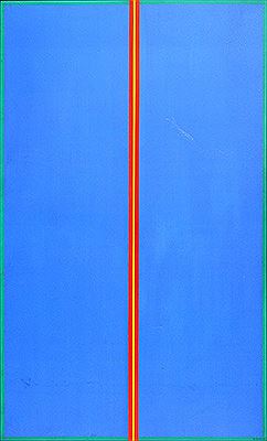 "Verticales jaune et rouge"