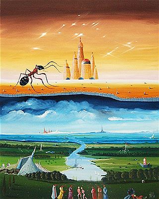 "Un monde parallèle" by Serge Fablo - Auction record, sale price, and art valuation. Compare with similar artists and explore comparable artworks.