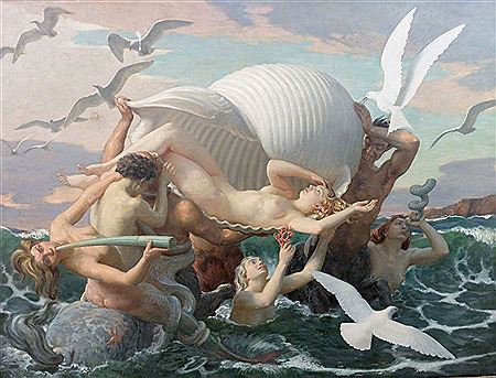 The birth of Venus