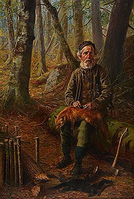 Trapper by Thomas Mower Martin - Auction record, sale price, and art valuation. Compare with similar artists and explore comparable artworks.