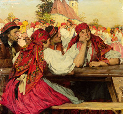 Bauernhochzeit