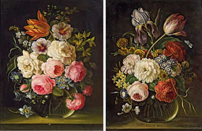 Sample artwork by Oskar Robert Dogarth (1898 - 1961), known for still life paintings - View similar artists and auction records