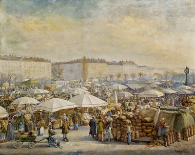 Der Wiener Naschmarkt