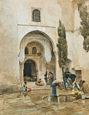 "Maurischer Torbogen in Granada"