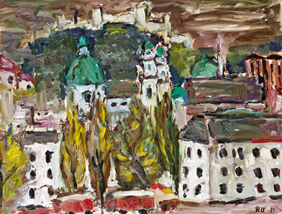 Salzburg by Rudolf Ullik - Auction record, sale price, and art valuation. Compare with similar artists and explore comparable artworks.