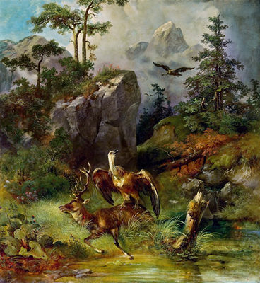 Erlegter Hirsch mit Geier by Rudolf Swoboda - Auction record, sale price, and art valuation. Compare with similar artists and explore comparable artworks.