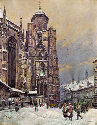 Der Wiener Stephansdom zu Weihnachten by Franz Poledne - Auction record, sale price, and art valuation. Compare with similar artists and explore comparable artworks.