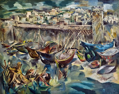 Rotting Boats by Georg Mayer-Marton - Auction record, sale price, and art valuation. Compare with similar artists and explore comparable artworks.