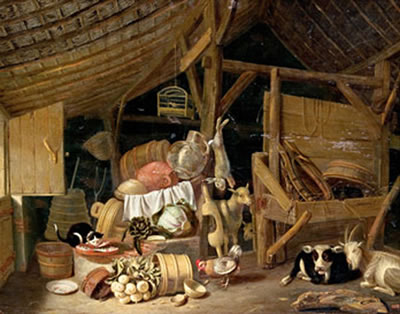 Scheuneninterieur