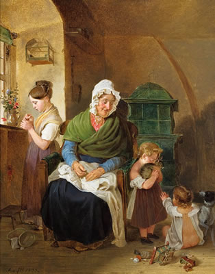 Sample artwork by Johann Matthias Ranftl (1805 - 1854), known for painting - View similar artists and auction records