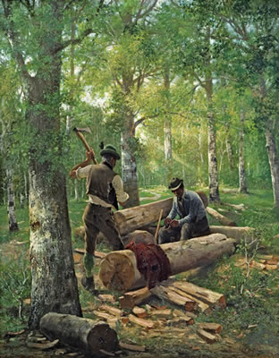 Holzfäller by Adolf Kaufmann - Auction record, sale price, and art valuation. Compare with similar artists and explore comparable artworks.