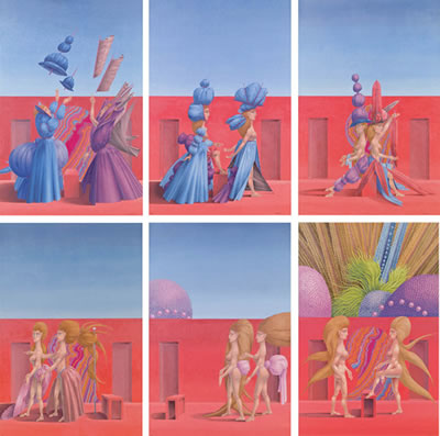 "Die Entkleidung 1-6" (Zyklus mit 6 Bildern) by Wolfgang Hutter - Auction record, sale price, and art valuation. Compare with similar artists and explore comparable artworks.