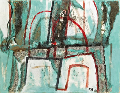 Grünes Bild by Fritz Friedrich Aduatz - Auction record, sale price, and art valuation. Compare with similar artists and explore comparable artworks.