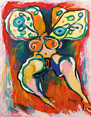 Akt mit Flügel by Alfred Kornberger - Auction record, sale price, and art valuation. Compare with similar artists and explore comparable artworks.