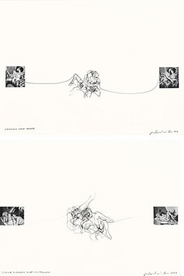 "Gebilde zwischen zwei Positionen" und "Wendung nach rechts" (2 Arbeiten) by Gerhard Ruhm - Auction record, sale price, and art valuation. Compare with similar artists and explore comparable artworks.