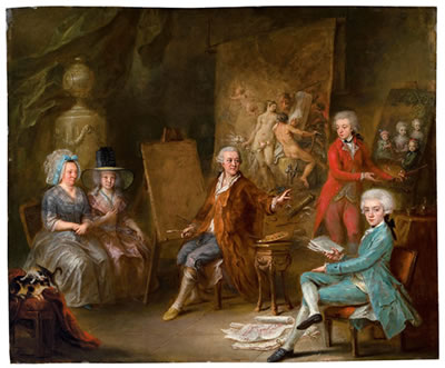 Familienbildnis Martin Johann Schmidt by Martin Johann Schmidt - Auction record, sale price, and art valuation. Compare with similar artists and explore comparable artworks.