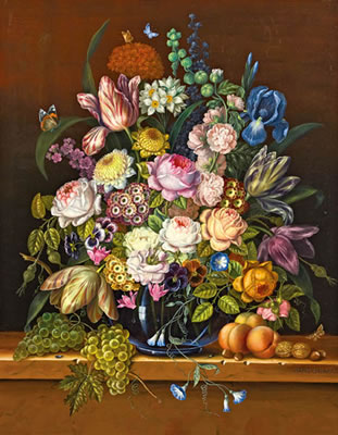 Blumenstrauß in Vase