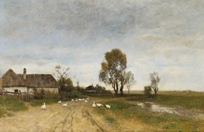 Sample artwork by Victor Mytteis (1874 - 1936), known for painting - View similar artists and auction records