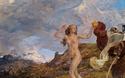 Sample artwork by Switbert Lobisser (1878 - 1943), known for painting - View similar artists and auction records