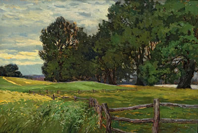 Landschaft am Waldrand