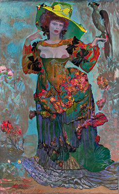 Sample artwork by Ernst Fuchs (1930 - 2015), known for fantastic realist painting - View similar artists and auction records