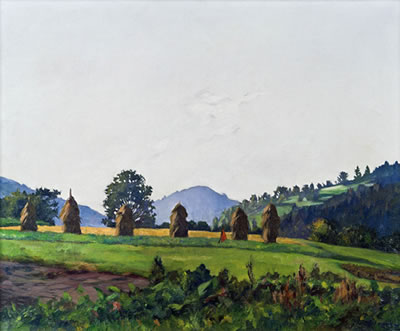 Landschaft by Julius Wegerer - Auction record, sale price, and art valuation. Compare with similar artists and explore comparable artworks.