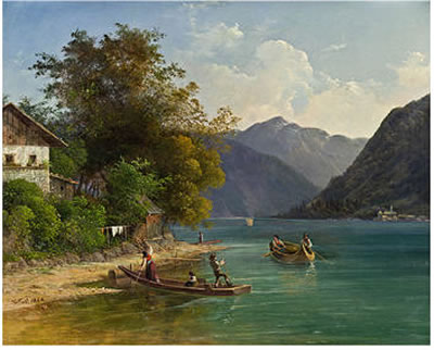 Alpensee im Salzkammergut (?)