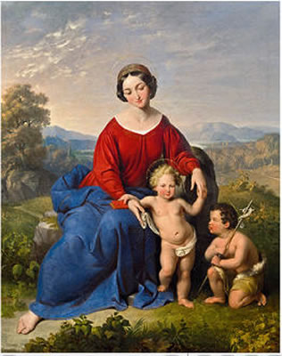 Sample artwork by Johann Baptist Dallinger Dalling the Younger (1782 - 1868), known for painting - View similar artists and auction records