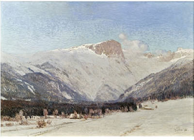 Der Hochschwab im Winter by Thomas Leitner - Auction record, sale price, and art valuation. Compare with similar artists and explore comparable artworks.