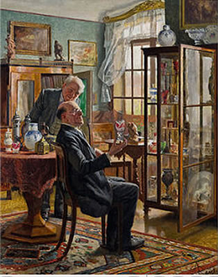 Die beiden Kunstsammler