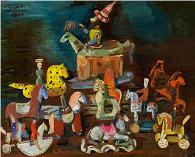 Sample artwork by Felix Albrecht Harta (1884 - 1967), known for landscape, still life, portrait and genre painting - View similar artists and auction records