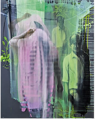 Sample artwork by Eva Wagner (Born 1967), known for painting - View similar artists and auction records