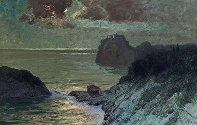 Mondnacht bei Boccadasse (bei Genua) by Alfred Zoff - Auction record, sale price, and art valuation. Compare with similar artists and explore comparable artworks.