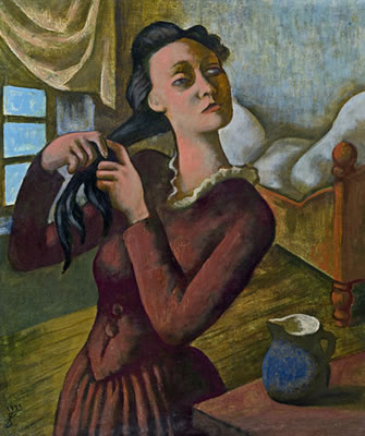 Zopfflechtende by August Wilhelm Dressler - Auction record, sale price, and art valuation. Compare with similar artists and explore comparable artworks.