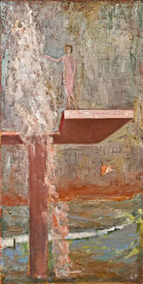Sample artwork by Leander Kaiser (Born 1947), known for painting - View similar artists and auction records