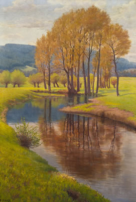 Frühling an der Donau
