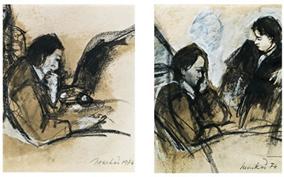 Sitzende and Drei Personen (2)
