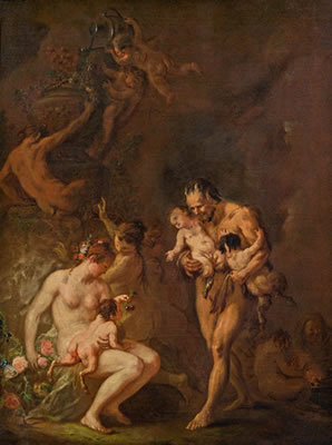 Satyrfamilie („Die Erziehung von Satyrkindern")
