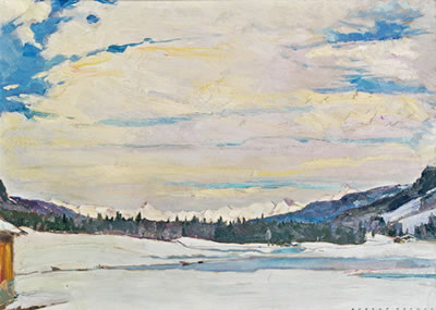 Landschaft am Brenner