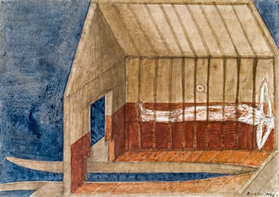 Haus im Stausee, 1992