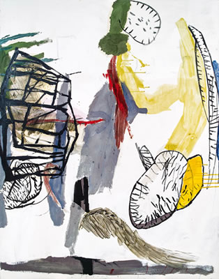 Untitled (Gelber Mond)