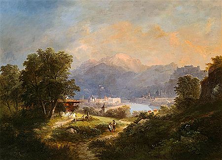 Blick auf Salzburg by Franz Barbarini - Auction record, sale price, and art valuation. Compare with similar artists and explore comparable artworks.