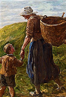 Bauernfrau mit Kind by Rudolf Bottger - Auction record, sale price, and art valuation. Compare with similar artists and explore comparable artworks.