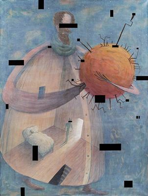 Fremder Eindringling by Walter Schmögner - Auction record, sale price, and art valuation. Compare with similar artists and explore comparable artworks.