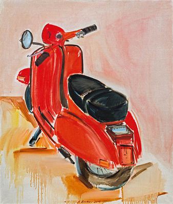 Sample artwork by Brigitte Bruckner-Mikl (Born 1963), known for painting - View similar artists and auction records