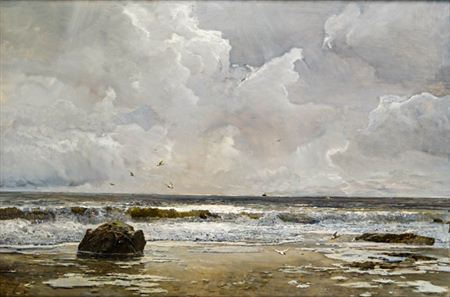Scirocco im Anzug by Emil Jakob Schindler - Auction record, sale price, and art valuation. Compare with similar artists and explore comparable artworks.