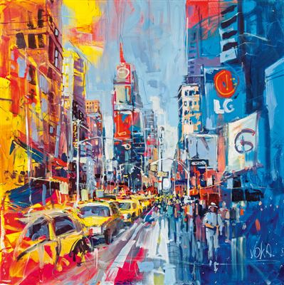 Sample artwork by Voka (Born 1965), known for painting - View similar artists and auction records